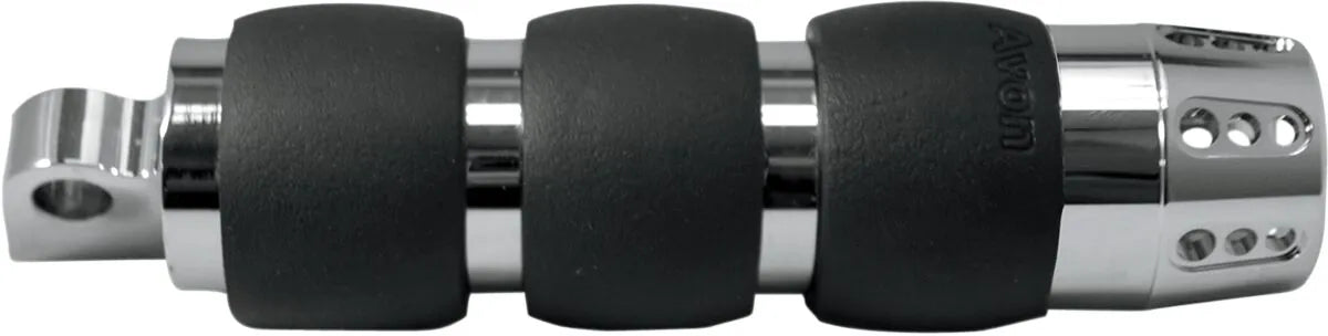 Avon Grips Male Mount Foot Pegs Chrome