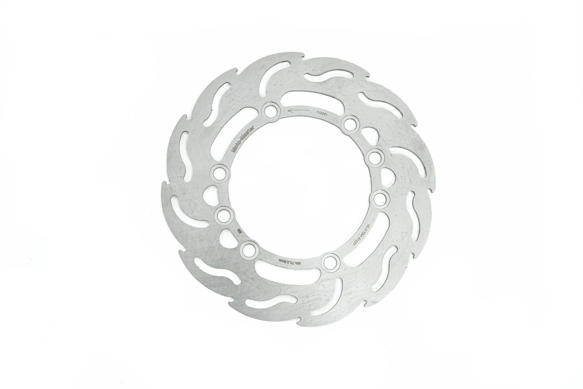 Moto-master Flame Series Fixed Brake Rotor - Rear