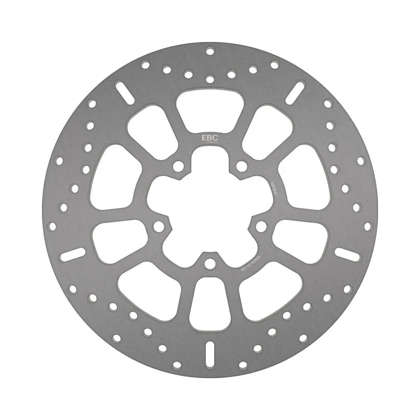 Ebc Round Fixed Brake Rotor For Motorcycles - Rear