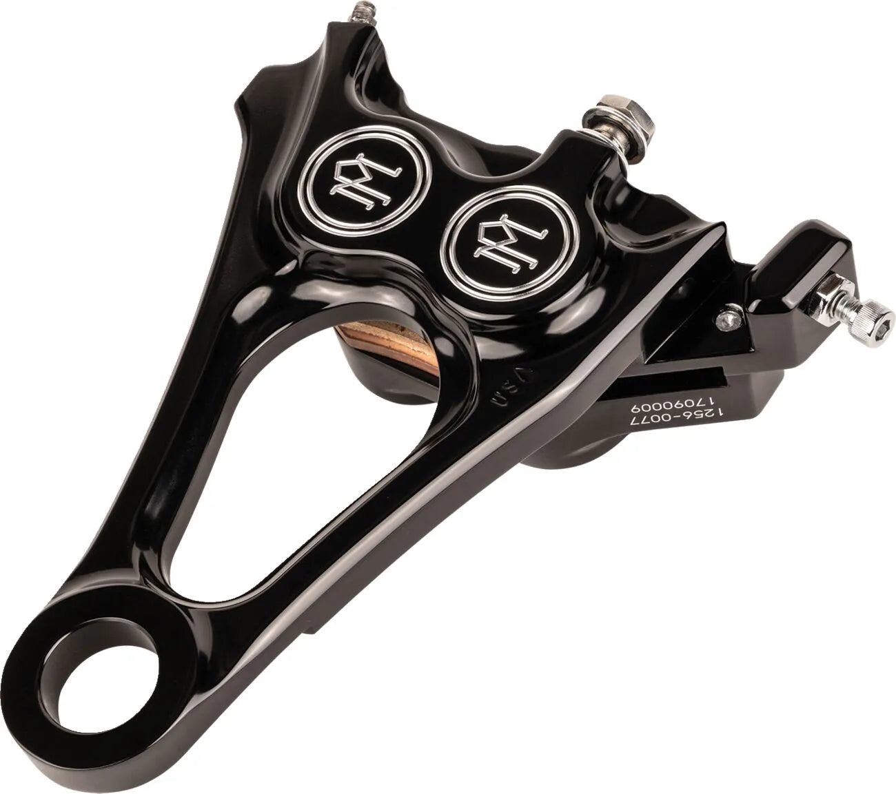 Performance Machine 4-piston Rear Brake Caliper For M8 Softail