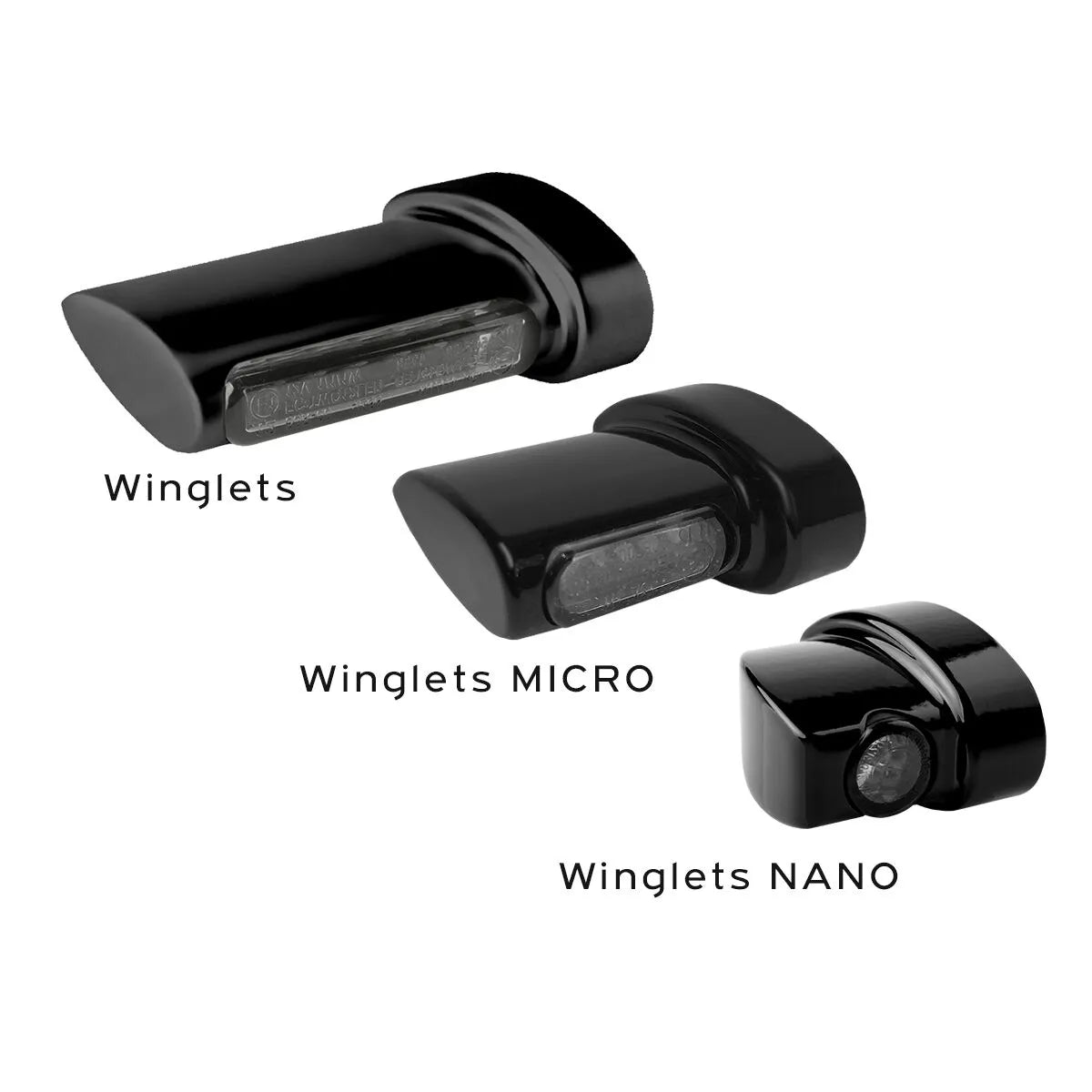 Heinz Bikes Nano Winglet 3 In 1 Turn Light