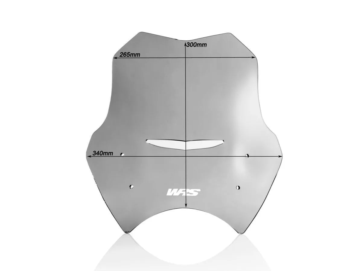 Wrs Windscreen - Naked Bike Windshield