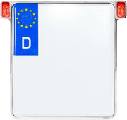 Heinz Bikes All-in-one 2.0 License Plate Holder - Chrome