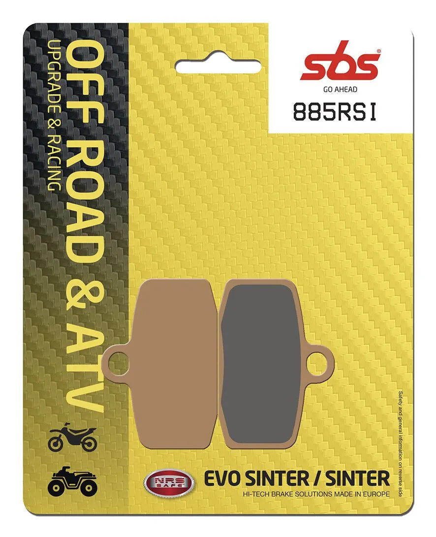 Sbs Rsi Offroad Racing Sintered Brake Pads Set - Front
