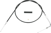 DRAG SPECIALTIES Black Vinyl Throttle Cable 42" Housing