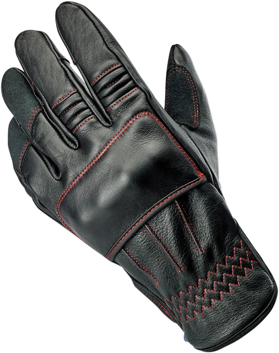 Biltwell Belden Gloves - Black/Red