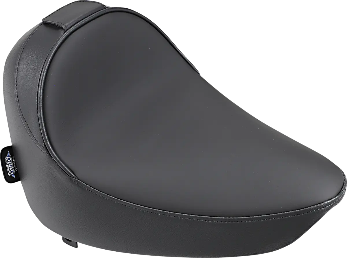 Drag Specialties Backrest Compatible Solo Seat - For Harley Davidson