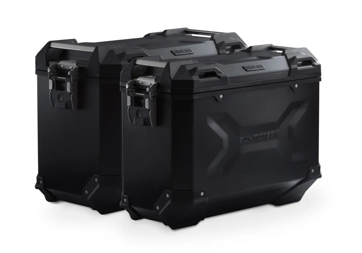 Sw-Motech TRAX ADV Aluminium Side Case System 45/37 Liter Black