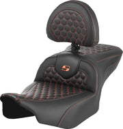 Saddlemen Honeycomb Roadsofa Seat - For Harley Davidson