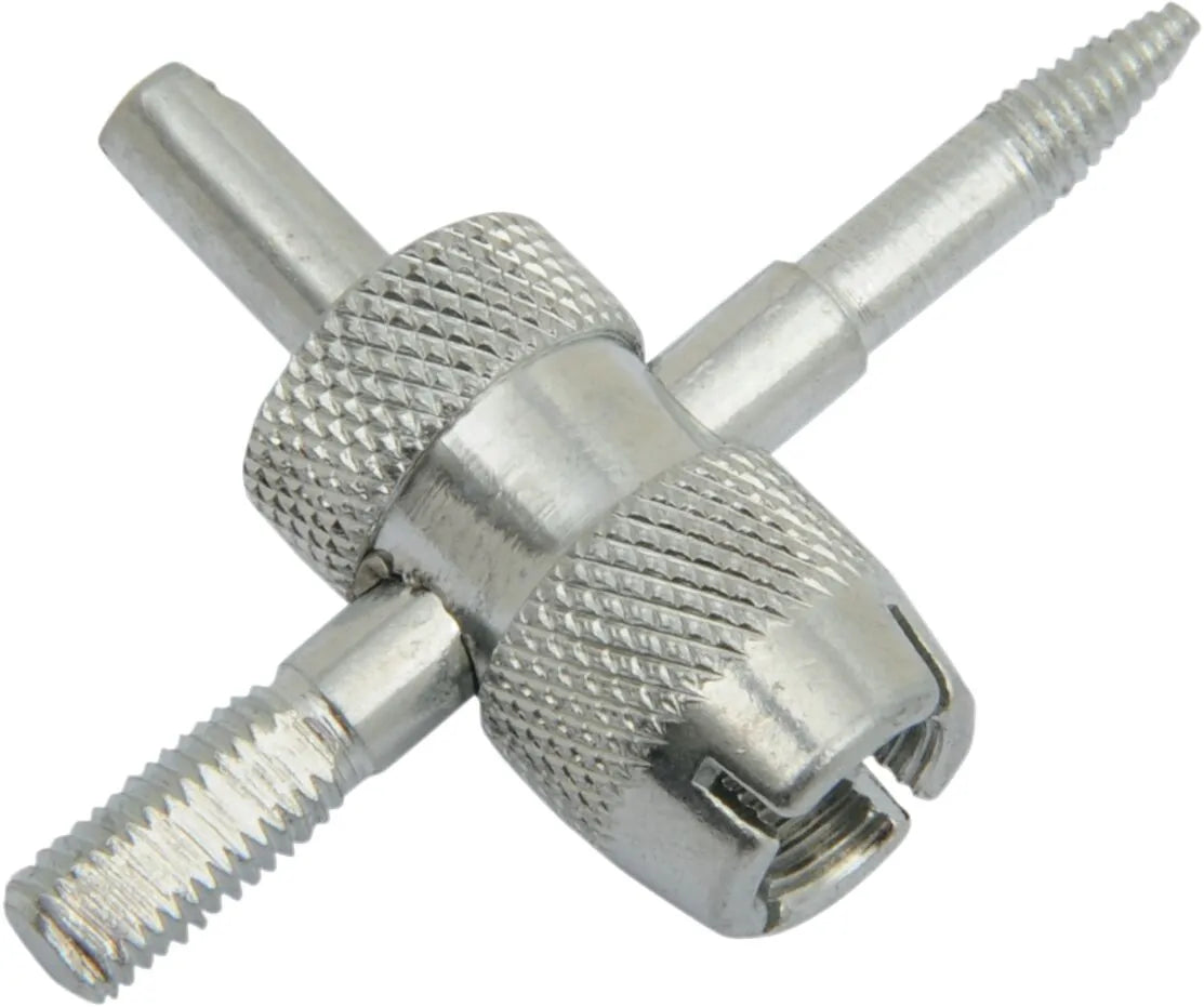 K&L Supply 4-in-1 Silver Valve Stem Repair Tool