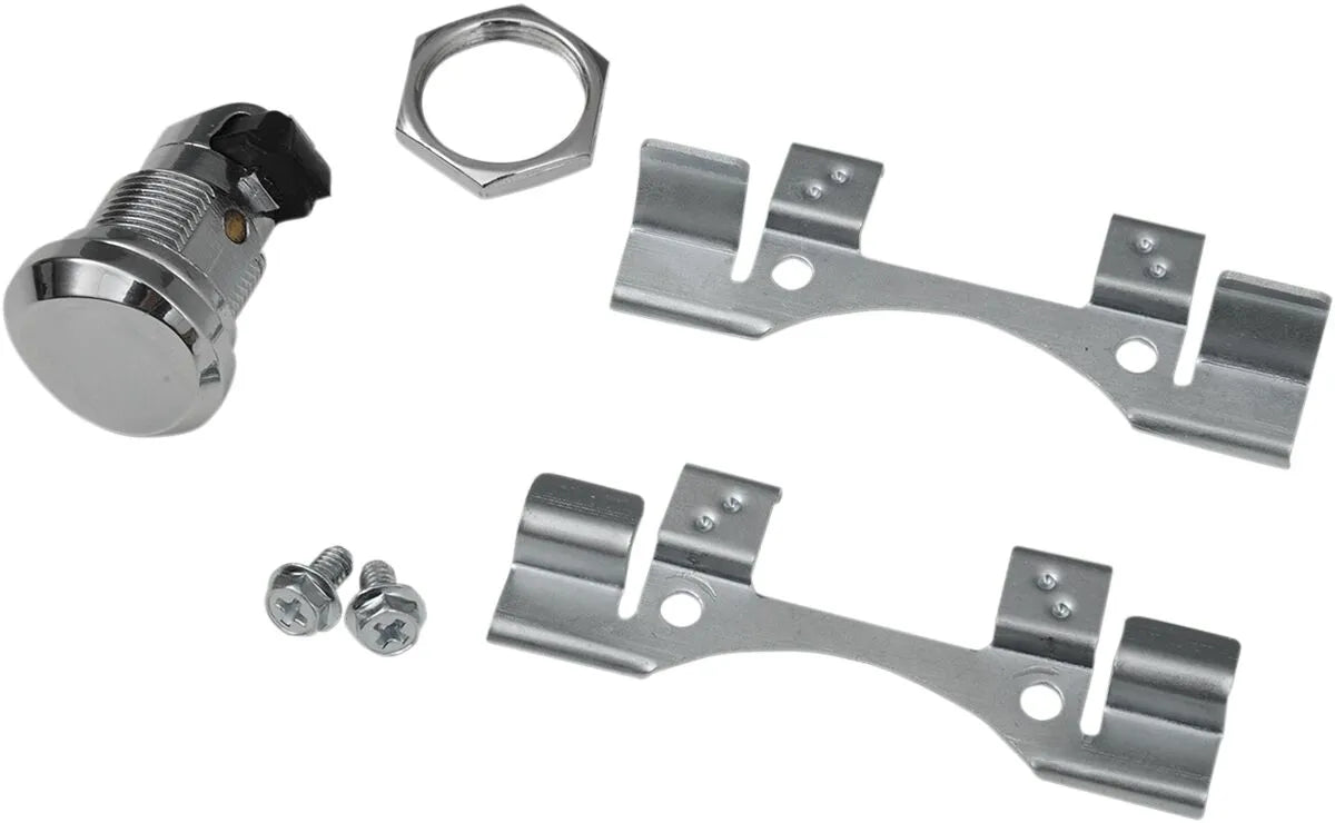 Drag Specialties Fuel Door Push-button Latch Kit