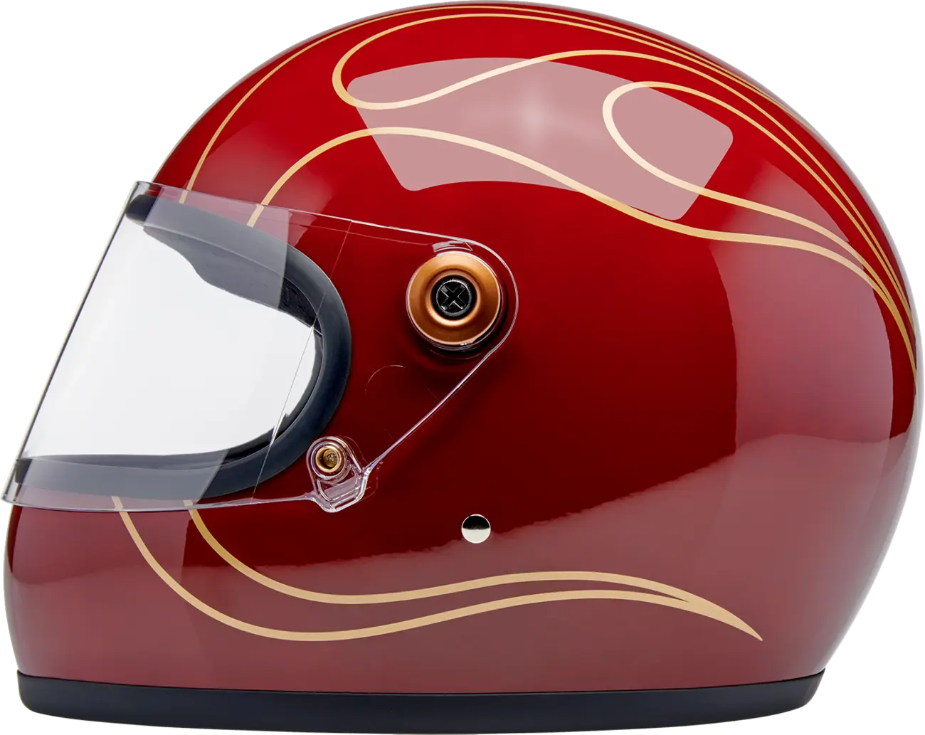 Biltwell Gringo S Helmet - Full Face - Garnet Red