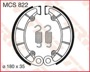 Trw Organic Brake Shoes - Superior Wet Performance - Rear