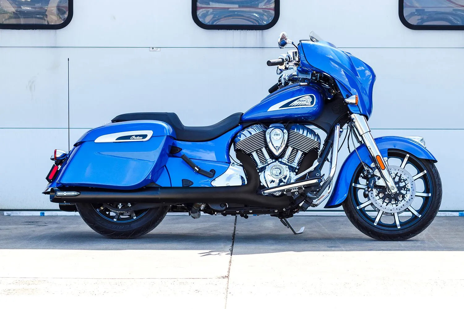 S&s Cycle 4" Broadhead Slip-on Mufflers - Black