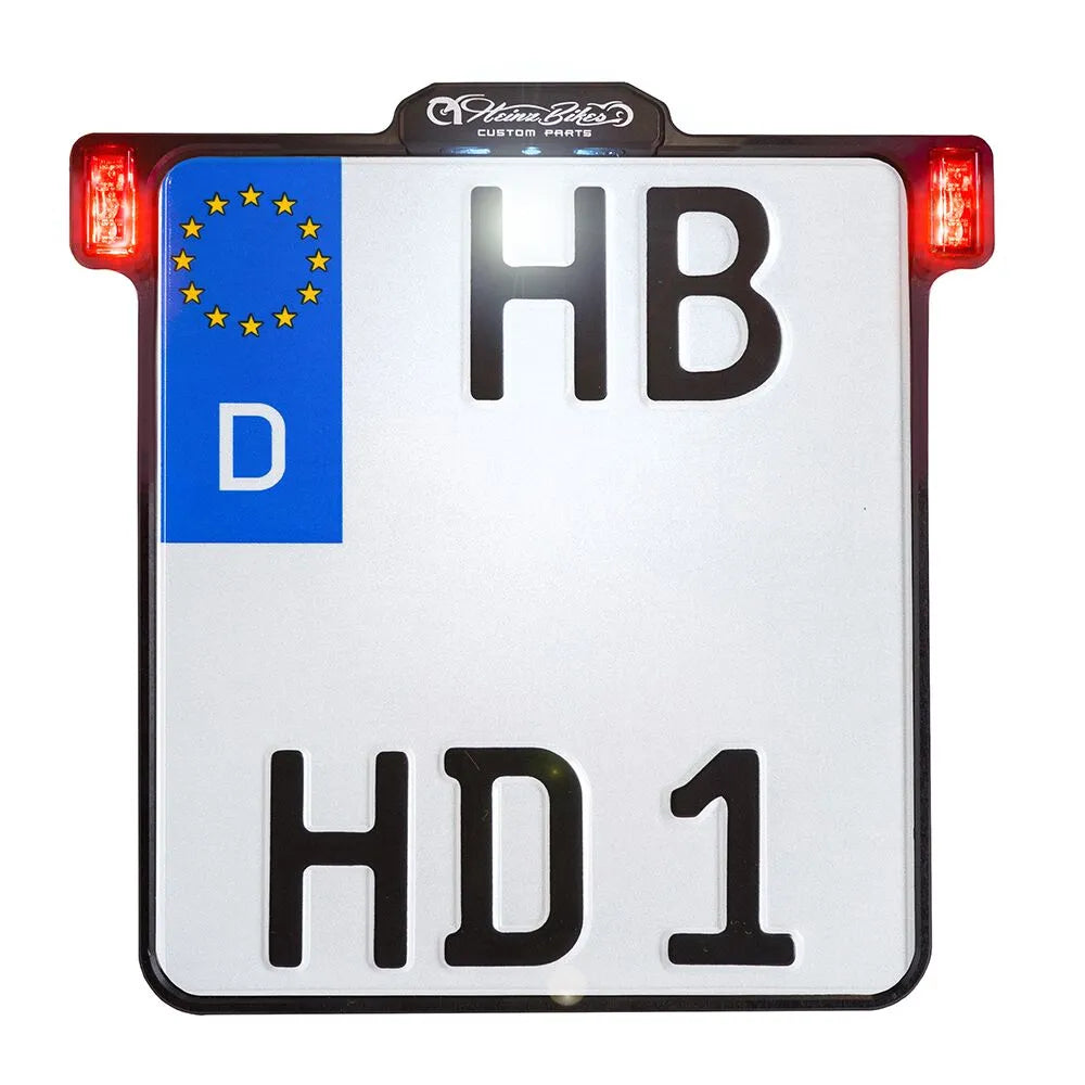 Heinz Bikes All-in-one 2.0 License Plate Holder W/ Led Lights
