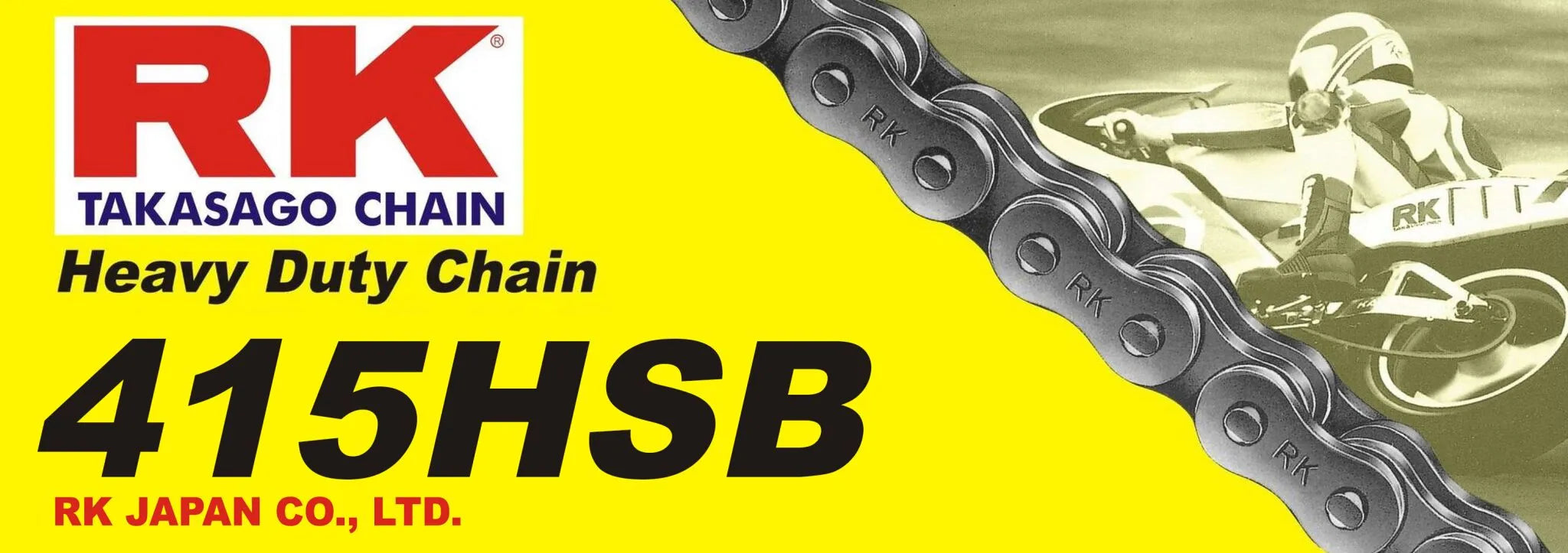 Rk 415h Heavy Duty Drive Chain