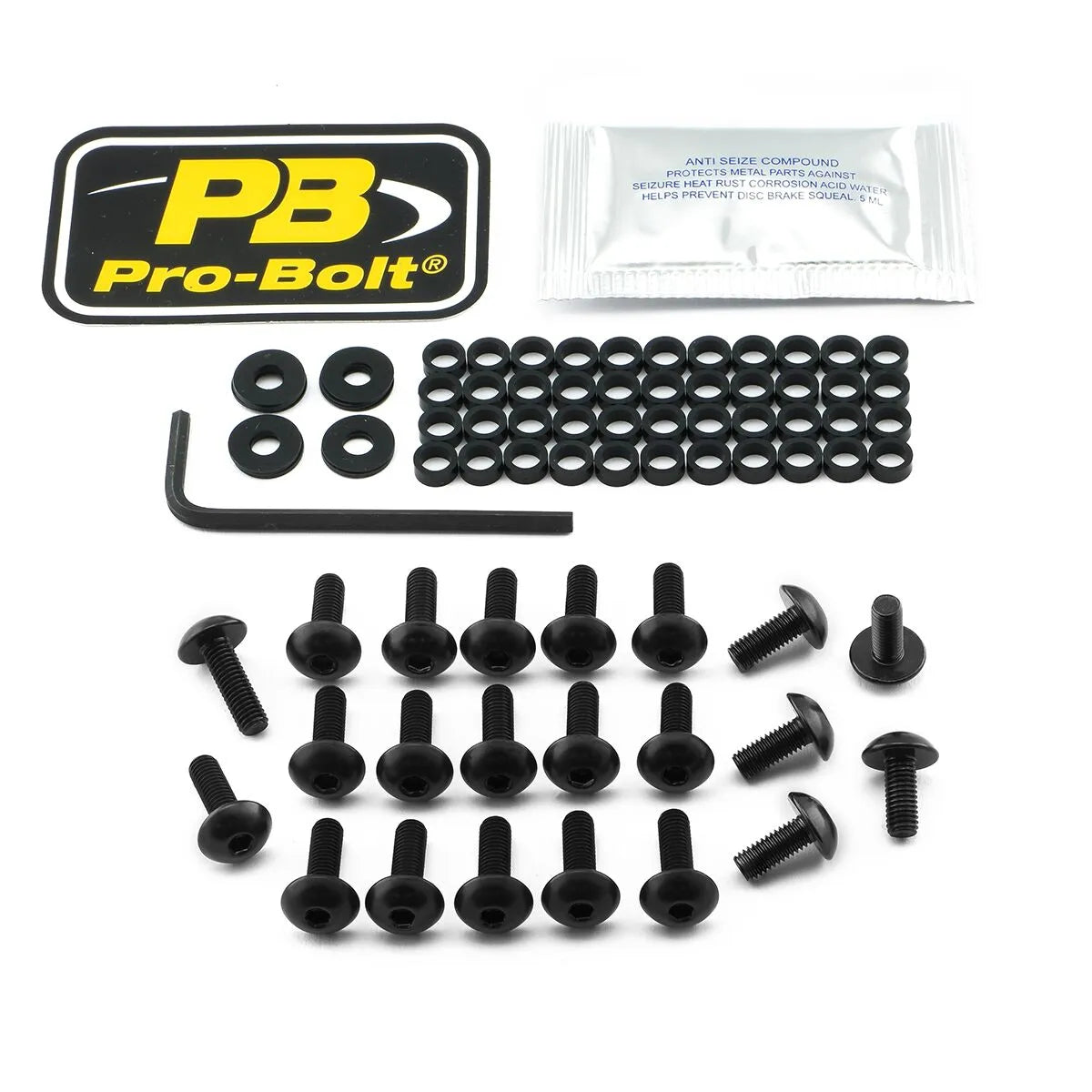 Pro Bolt Aluminium Fairing Bolt Kit For Ktm