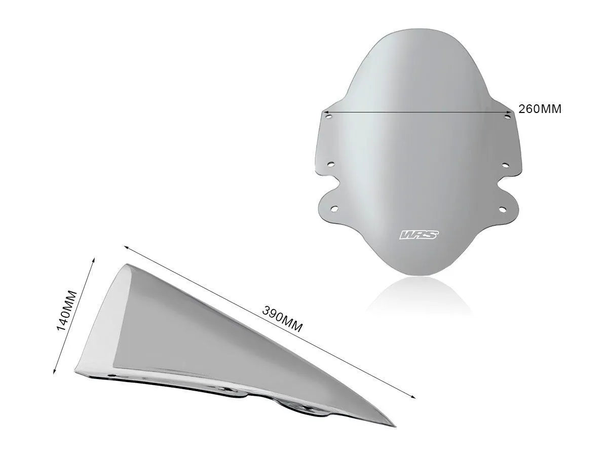 Wrs Windscreen - Enhanced Rider Protection