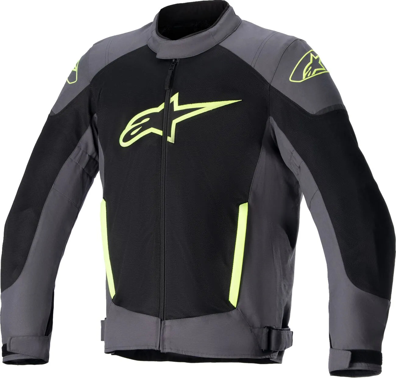 Alpinestars T Sp X Superair Men's Motorcycle Jacket - Black/Gray/Fluorescent Yellow