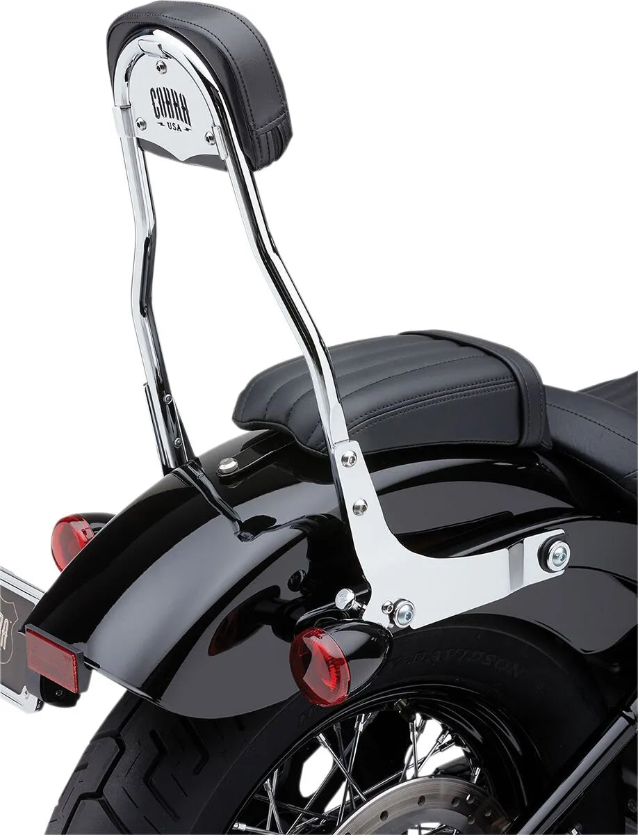 Cobra Detachable Backrest Kit - Chrome Steel