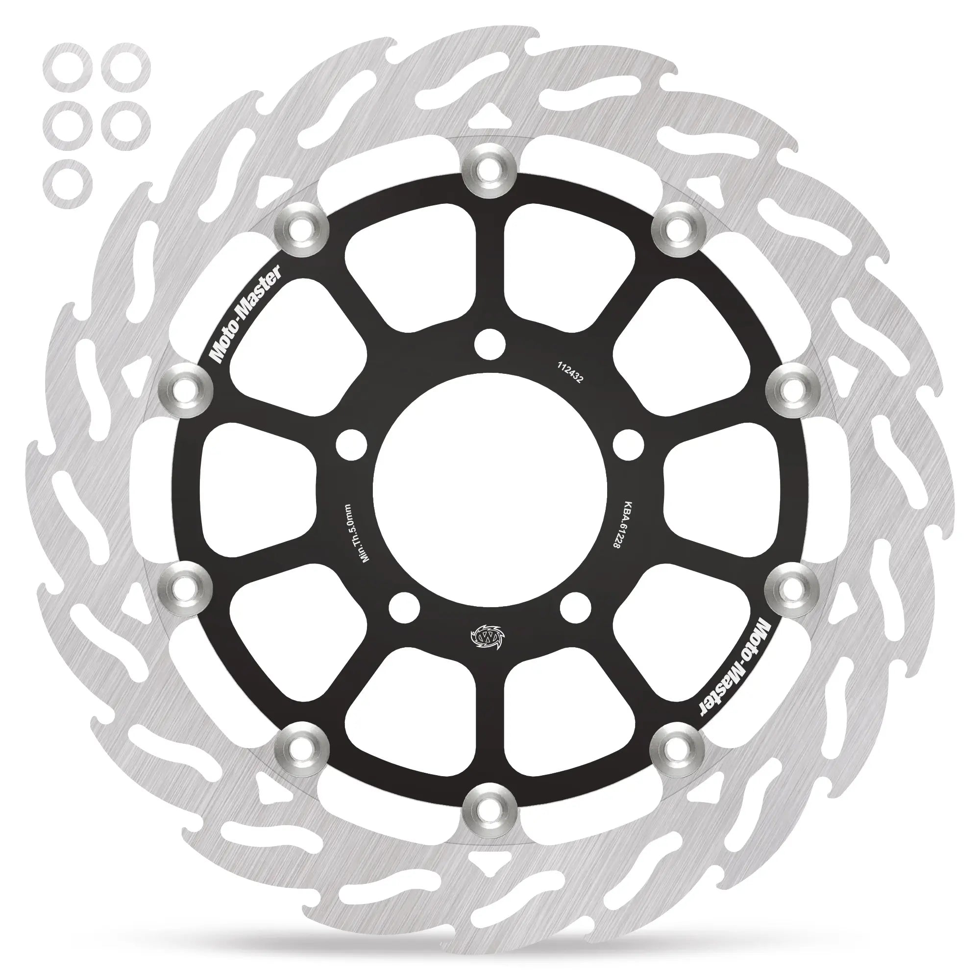 Moto-master Flame Floating Brake Disc - 320mm - Front