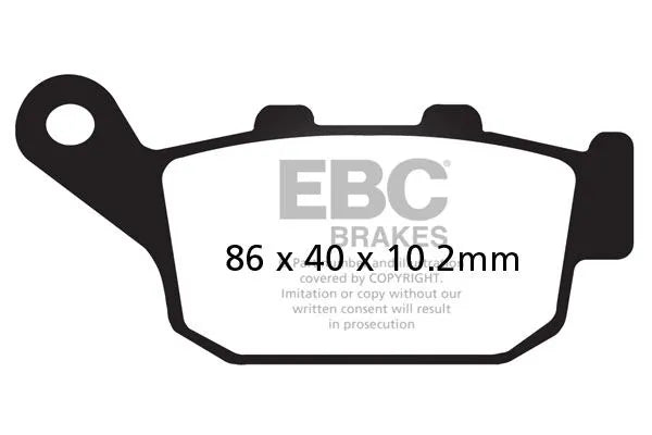 Ebc Sfa Series Organic Brake Pads For Scooters