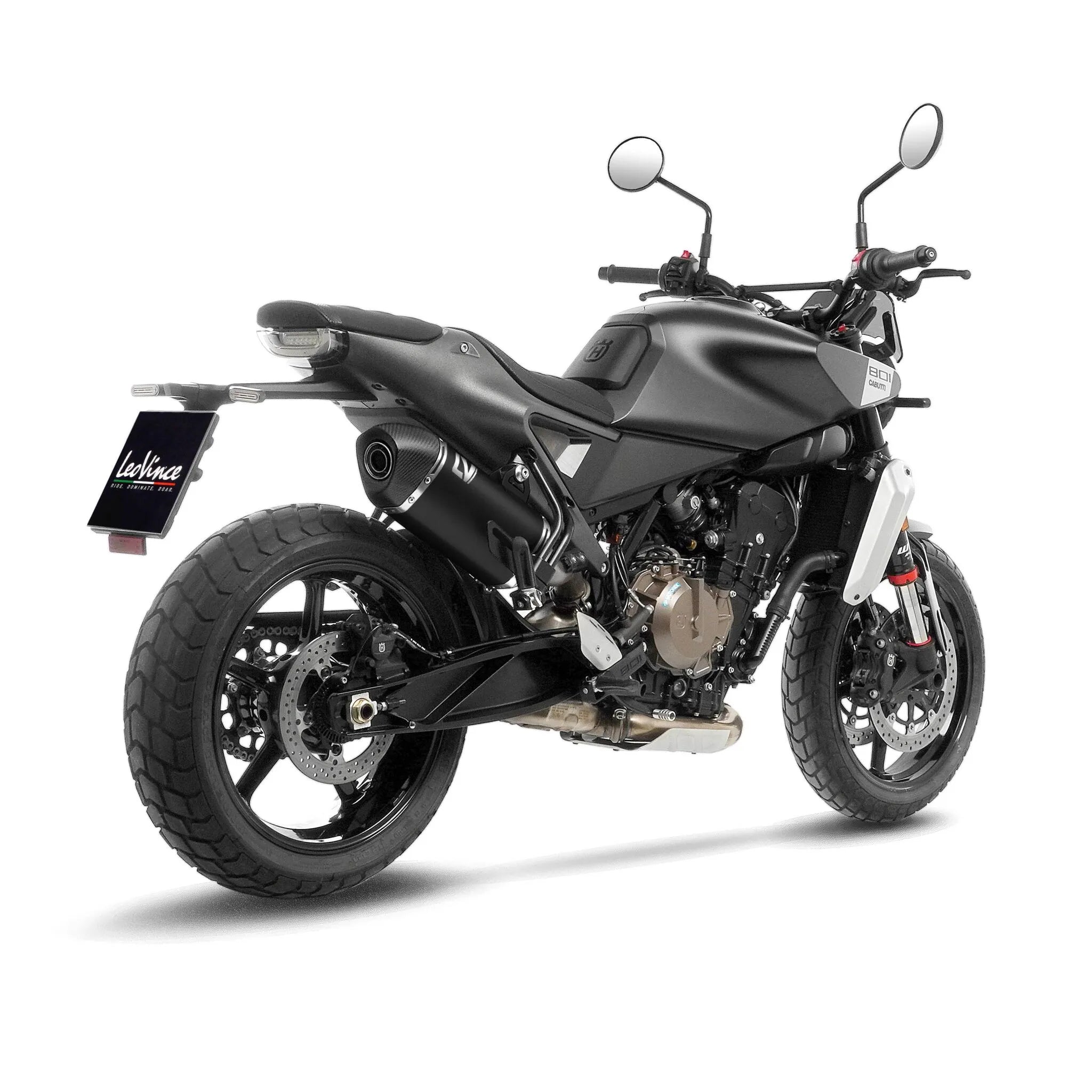 Leovince Lv-14 Black Edition Slip-on Muffler - ECE Street Legal Approved