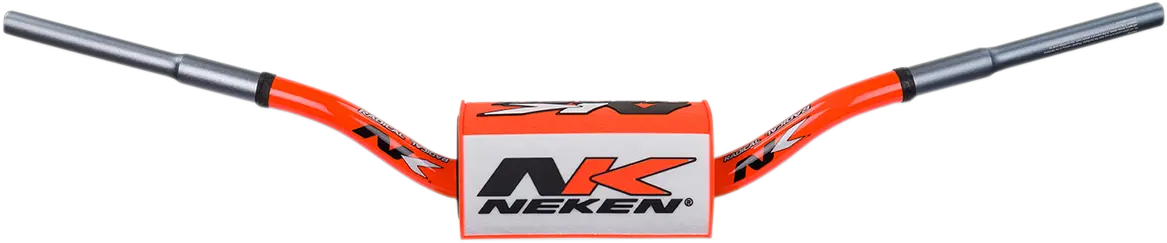 Neken Flat Track Handlebar - Orange/white