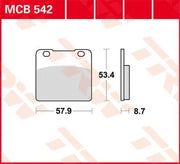 Trw All Round Sintered Metal Brake Pads - Front & Rear