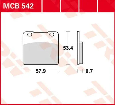 Trw All Round Sintered Metal Brake Pads - Front & Rear