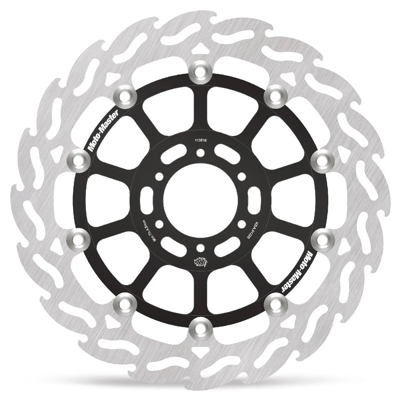 Moto-master Flame Series Floating Brake Rotor - 296mm - Front