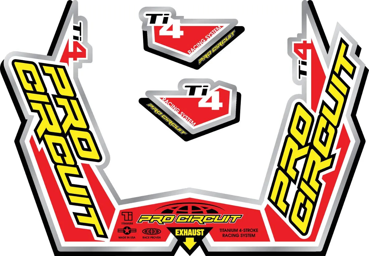Pro Circuit Exhaust Decal