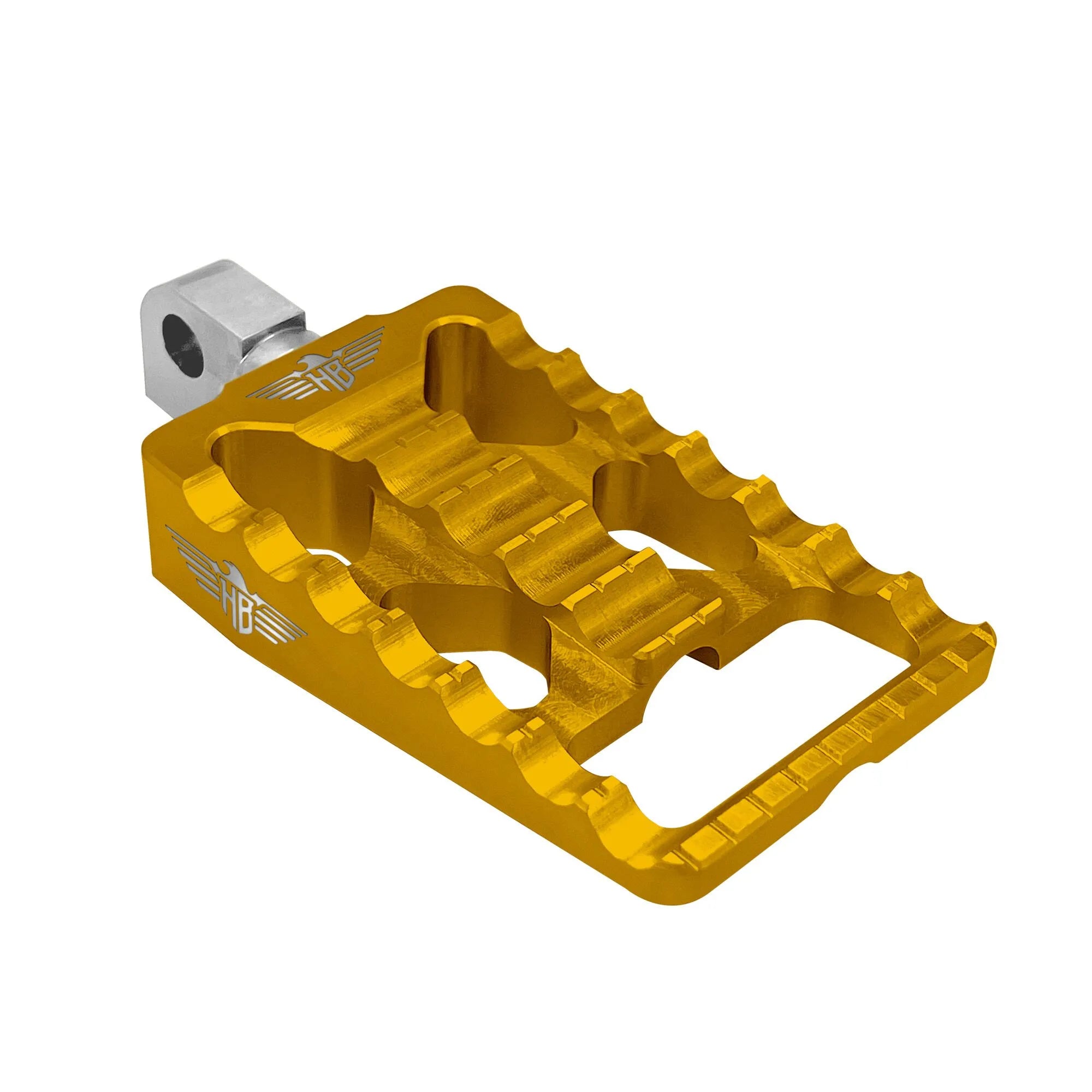 Heinz Bikes Foot Pegs For Harley - Gold