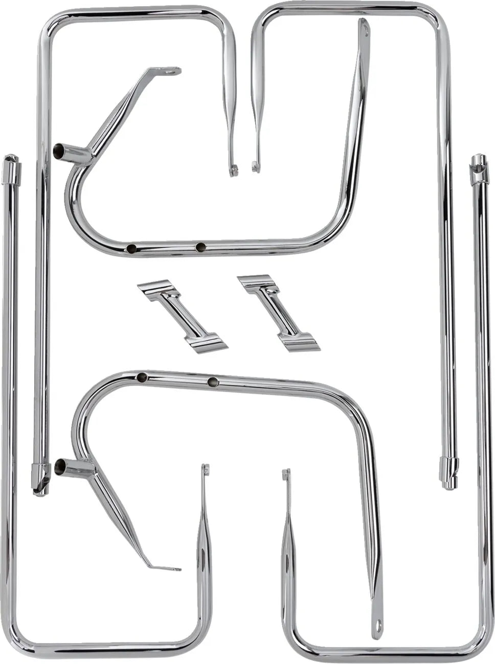 Drag Specialties Saddlebag Guard/side Rail Kit