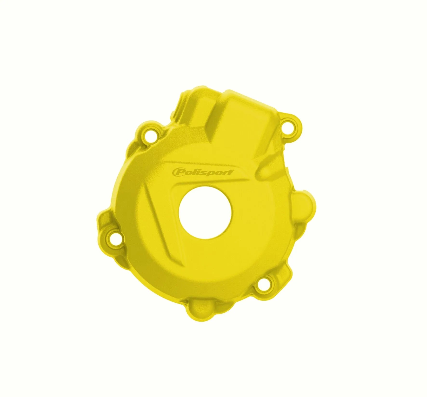Polisport Ignition Cover Protectors - Yellow Plastic