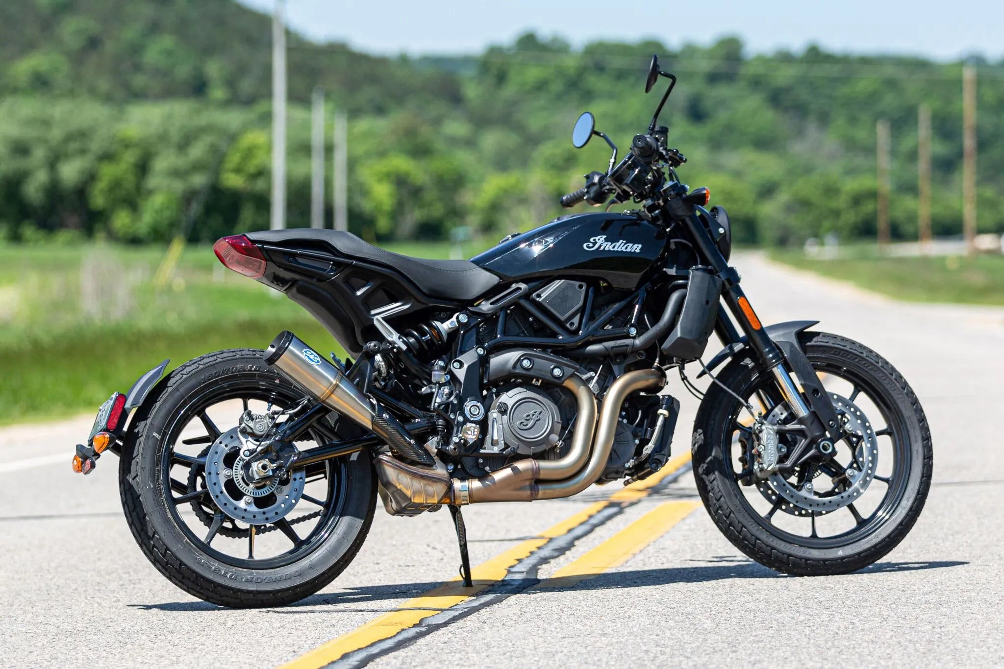 S&s Cycle Grand National Slip-on Mufflers Brushed Stainless - ECE Street Legal Approved