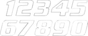 Blackbird Racing One Series Numbers - 9 (3 Pack)