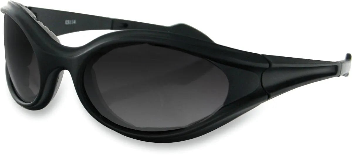 Bobster Foamerz Sunglasses Black with Smoke Lens