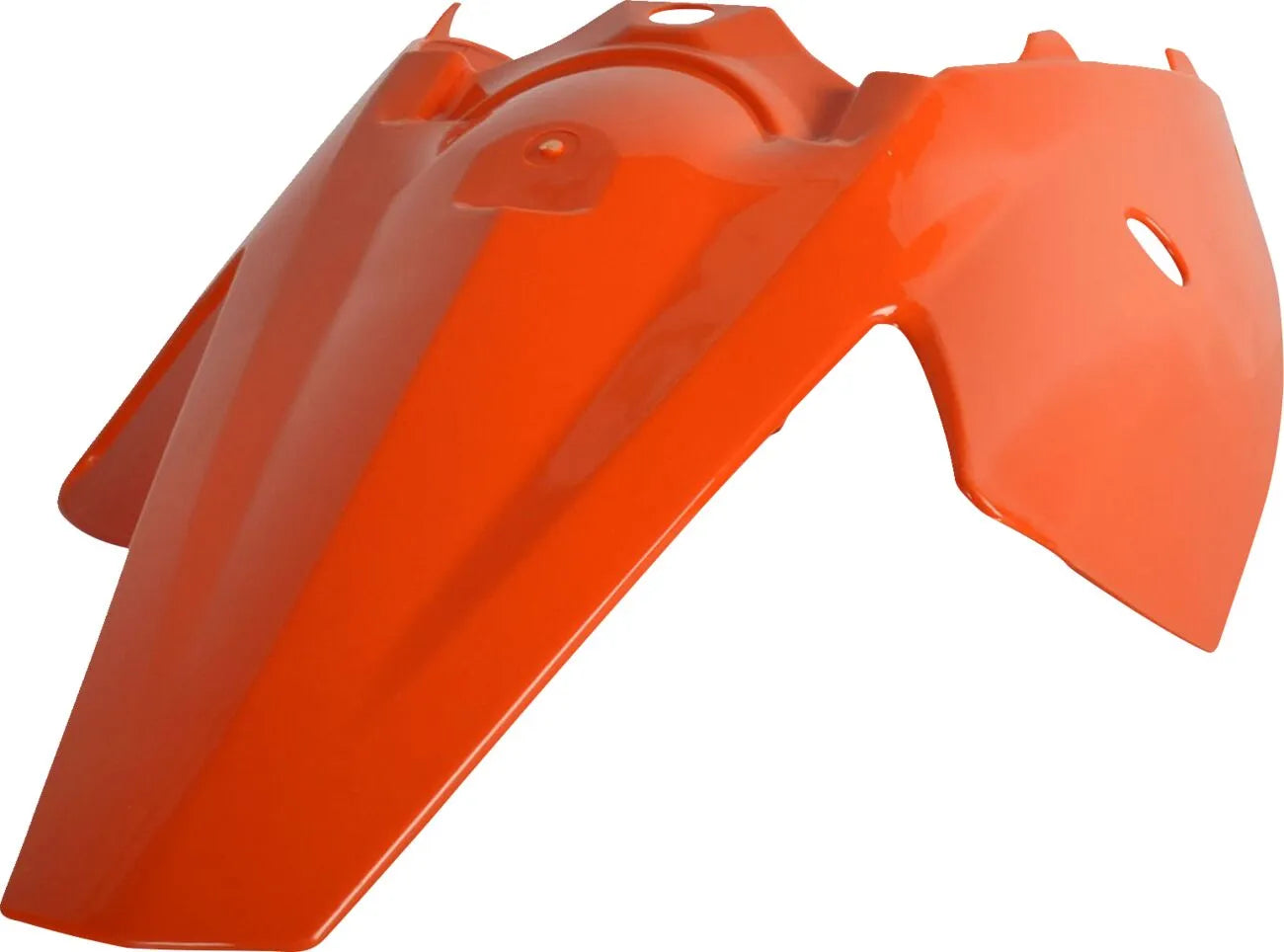 Polisport Plastic Rear Fender for KTM Orange Dirt Bikes