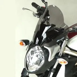 Bullster Windscreen - Naked Bike - Black Smoke
