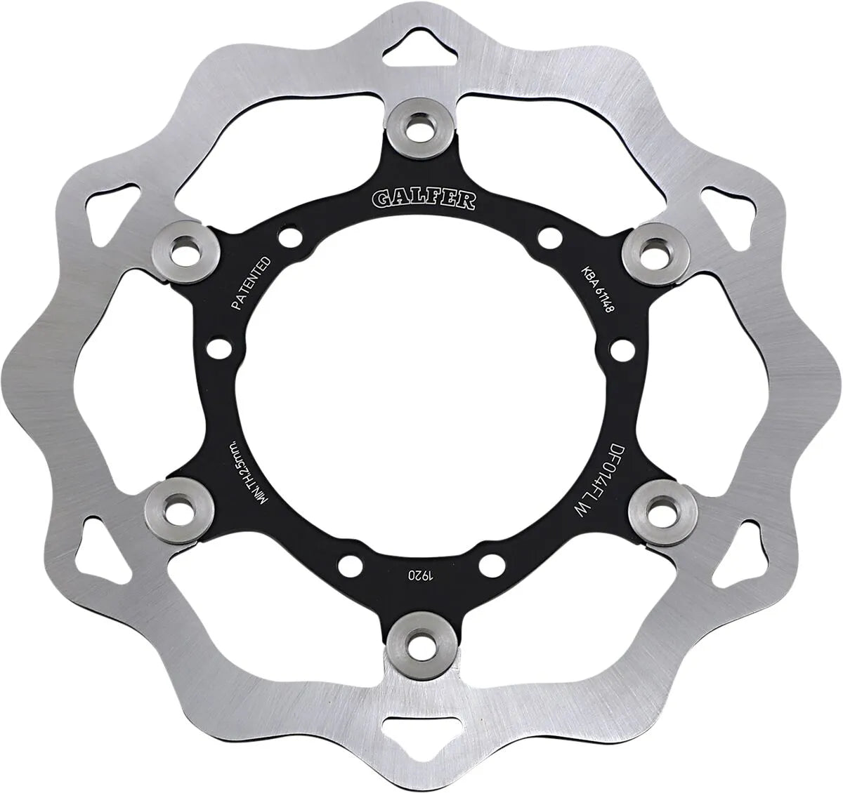 Galfer Brake Rotor For Motorcycle - High-carbon Stainless Steel - Front