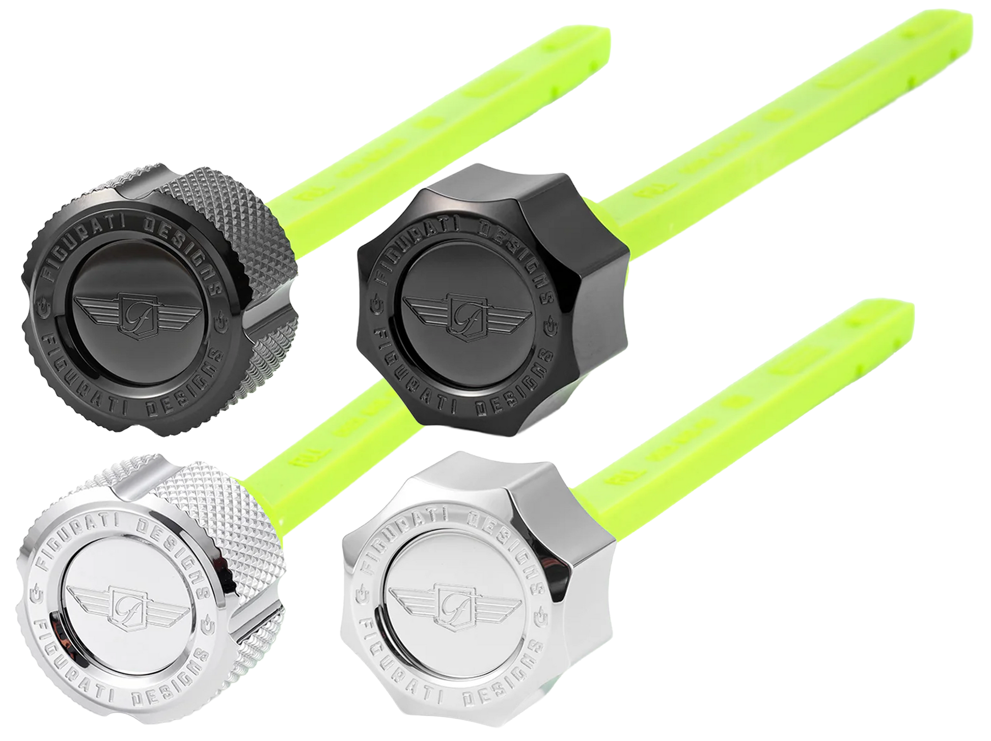 Figurati Designs Stainless Magnetic Oil Dipsticks – Gas- & Oil Tank