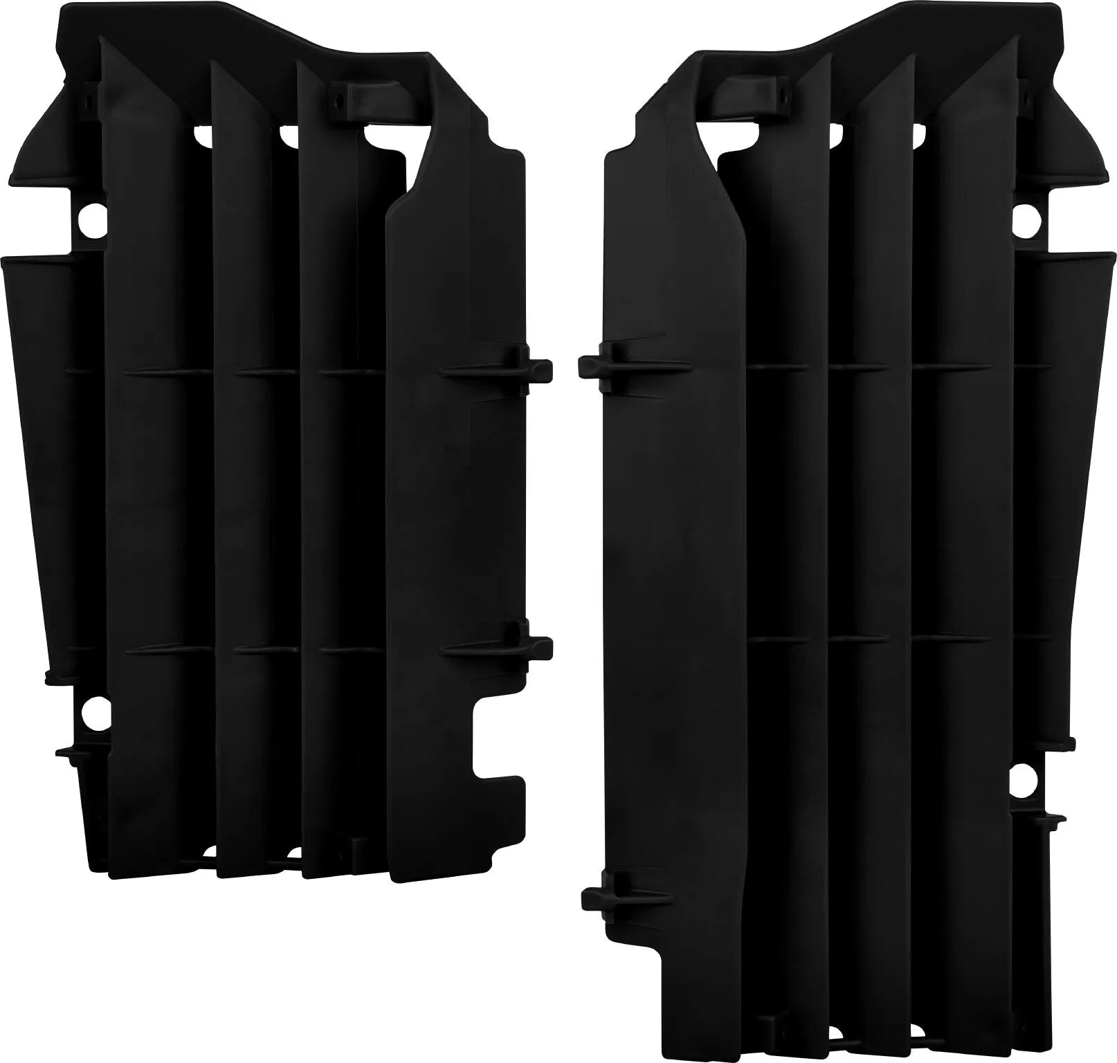 Polisport Radiator Guards For Kawasaki - Black