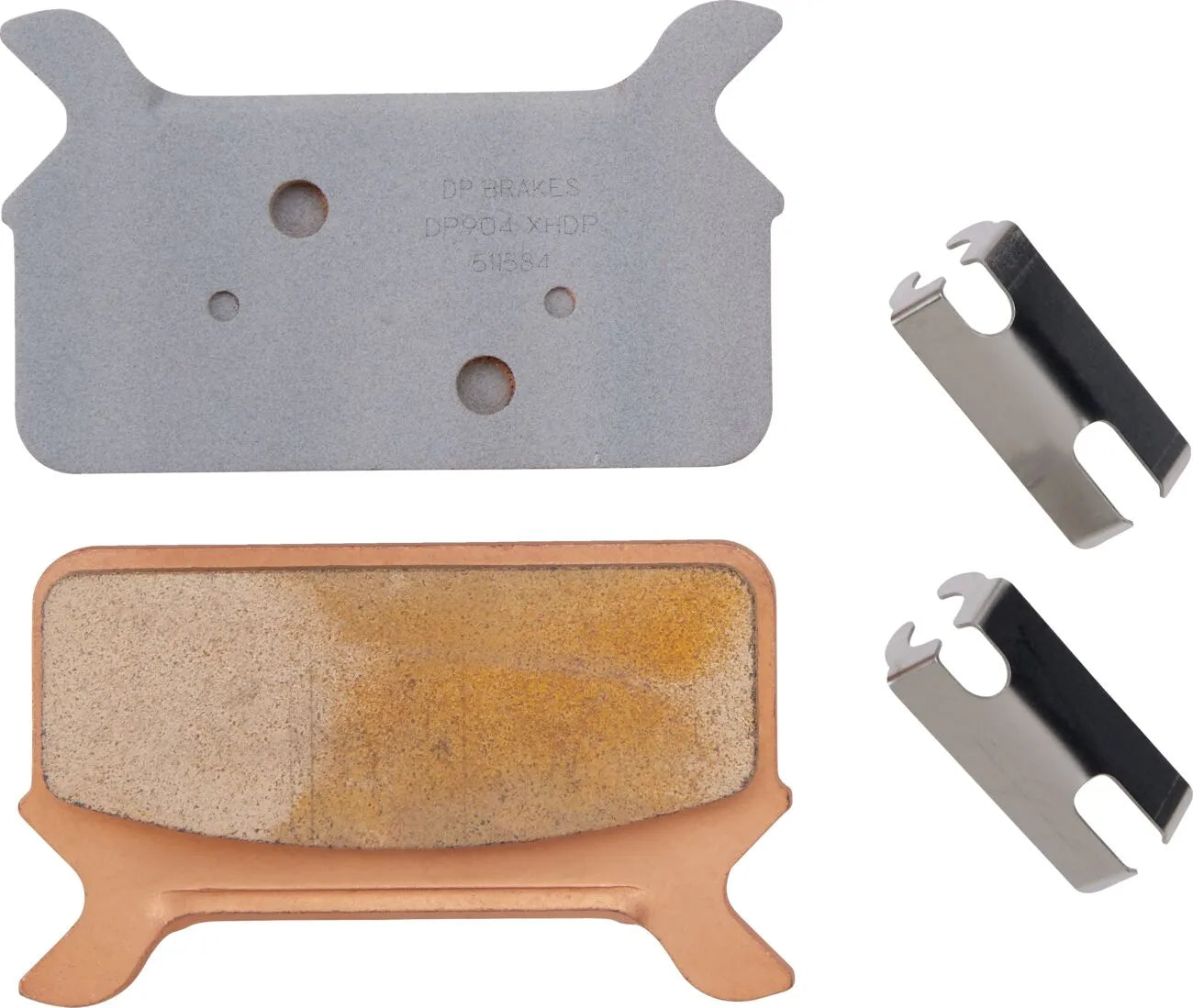 Dp Brakes Dp904 Sintered Metal Brake Pads For Harley/buell - Rear