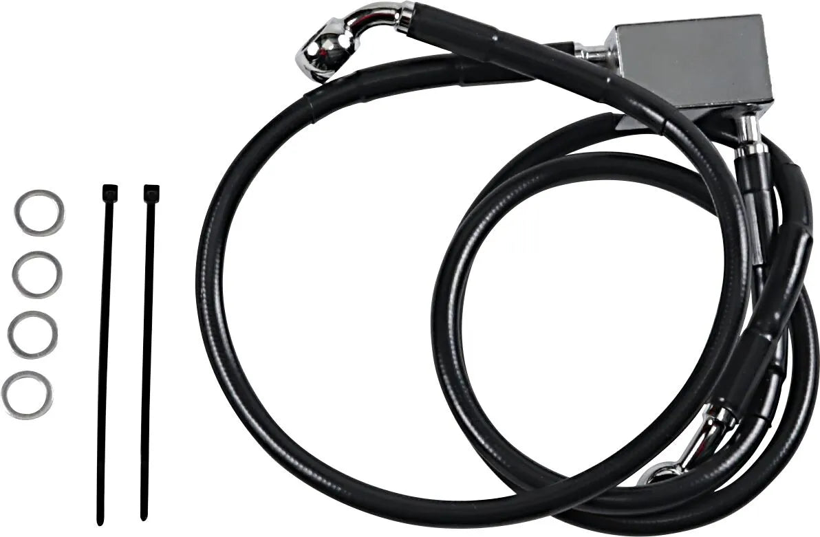 Drag Specialties Brake Line Kit For Rear - 33.5"