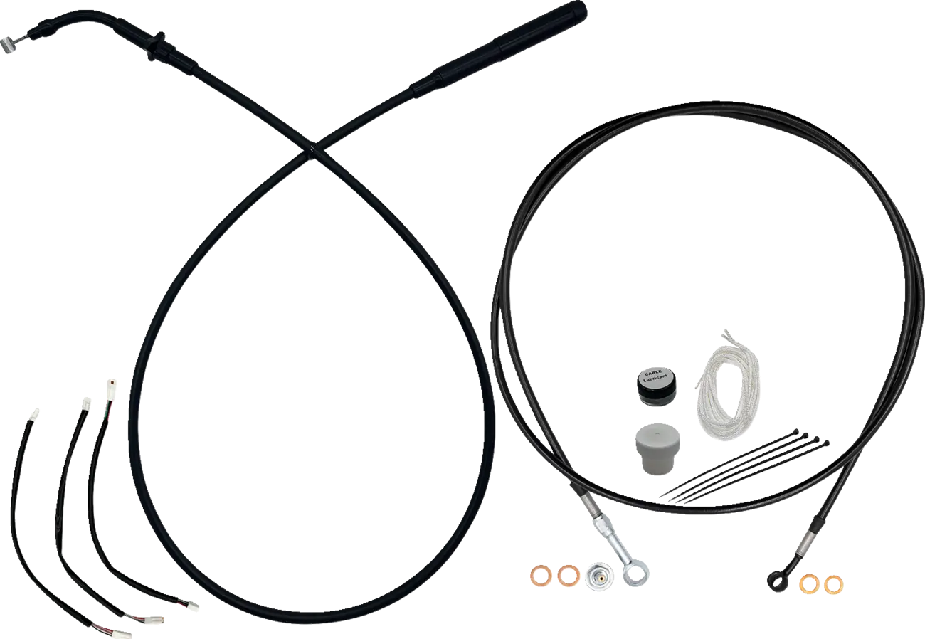 Fat Baggers Inc. EZ Install Cable Kit for 11" Ape Hanger
