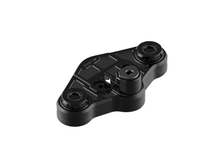 Rick's Motorcycles Clubstyle Riser Kit - Black Anodized