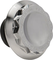 Arlen Ness Vented Gas Cap - Chrome Billet Aluminum