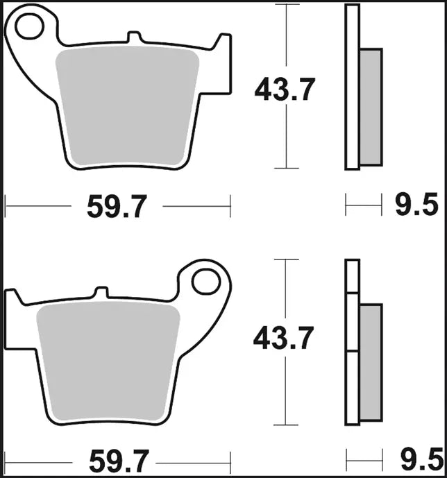 Brembo Tt Prime Line Carbon Ceramic Brake Pads