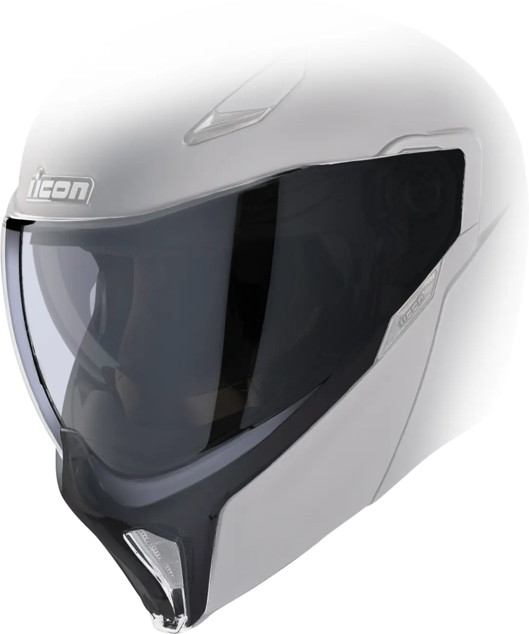 ICON Threshold Helmet Shield - Limo Black Mirror